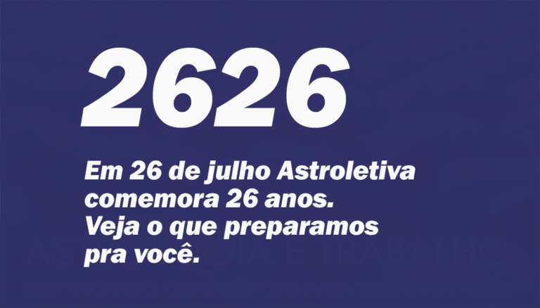 Astroletiva 26 anos